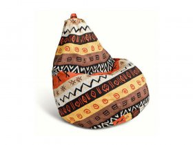 Кресло-мешок Африка в Коченёво - kochenyovo.mebel-nsk.ru | фото