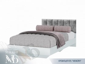 Кровать 1,2м Мемори КР-09 в Коченёво - kochenyovo.mebel-nsk.ru | фото