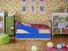 Кровать детская Бабочки 2,0 м в Коченёво - kochenyovo.mebel-nsk.ru | фото