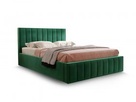 Кровать мягкая 1,6 Вена стандарт, вар.1 в Коченёво - kochenyovo.mebel-nsk.ru | фото