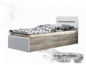 Кровать односпальная Наоми КР-12 в Коченёво - kochenyovo.mebel-nsk.ru | фото
