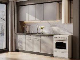 Кухонный гарнитур «Адель» 2,0м (нео) в Коченёво - kochenyovo.mebel-nsk.ru | фото