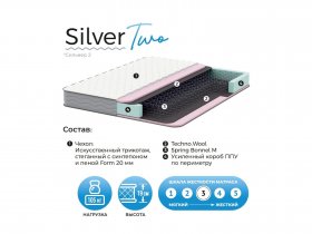 Матрас Silver Two в Коченёво - kochenyovo.mebel-nsk.ru | фото
