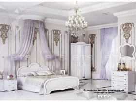 Модульная спальня «Филадельфия» в Коченёво - kochenyovo.mebel-nsk.ru | фото