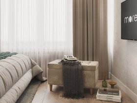 Пуф Чарли-2 (капучино) в Коченёво - kochenyovo.mebel-nsk.ru | фото