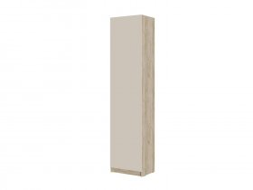 Шкаф Бостон ШК-003 (дуб крафт серый/кашемир) в Коченёво - kochenyovo.mebel-nsk.ru | фото