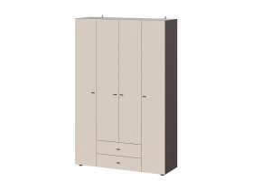 Шкаф четырехстворчатый Гиза в Коченёво - kochenyovo.mebel-nsk.ru | фото