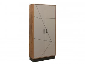 Шкаф двухстворчатый комбинированный для одежды Гамма  54.14 в Коченёво - kochenyovo.mebel-nsk.ru | фото