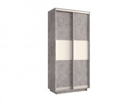Шкаф-купе двухдверный Экспресс-мини (полки) в Коченёво - kochenyovo.mebel-nsk.ru | фото