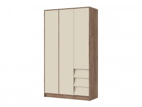 Шкаф трехдверный ШК-02 Рейн в Коченёво - kochenyovo.mebel-nsk.ru | фото